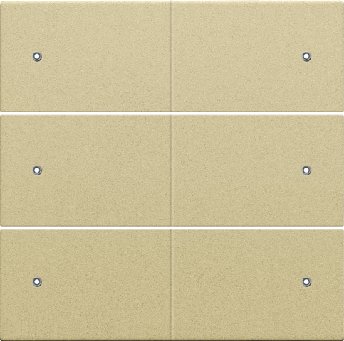 Set de finition bouton-pouss. sext. libre de potentiel 24v, led gold coated