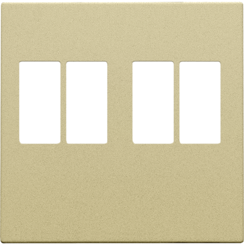 Set de finition prise double pour haut-parleur