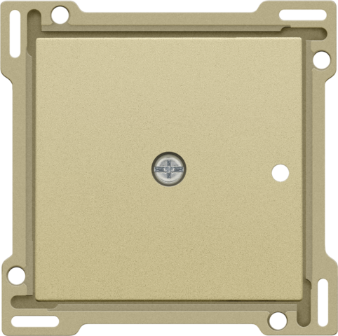 Set de finition récepteur rf encastré à 1 canal gold coated