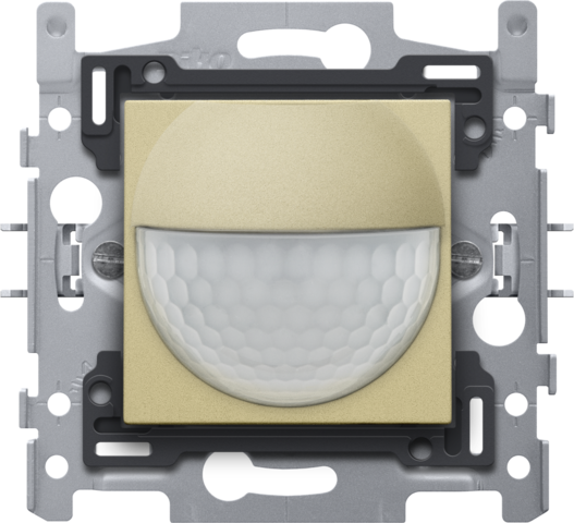 Détecteur de mouvement mural 180°, 10a, 230v, 9m gold coated