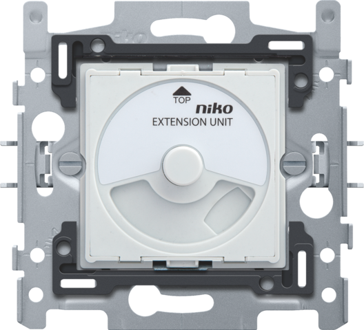 Socle extension à bouton rotatif du variateur univ., à 3 fils