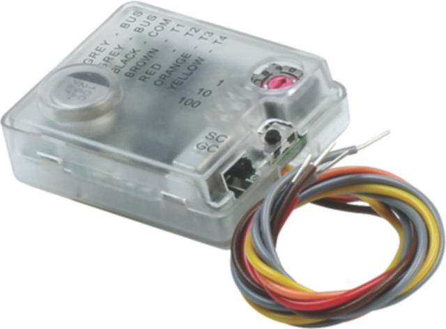 Interface bouton-poussoir dali pour la commande des bus dali