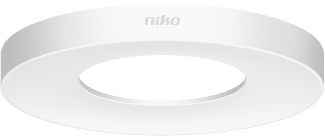 Bague de décoration pour détecteur p34mr, 105mm, couleur blanc