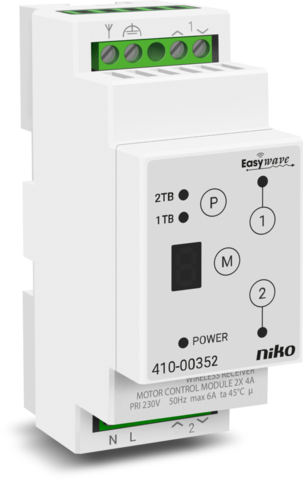 Récepteur sans fil à 2 canaux pour la commande de moteur