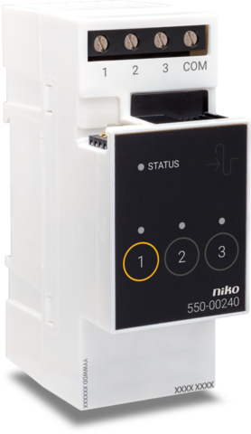 Module de commande analogique 0-10 v pour niko home control