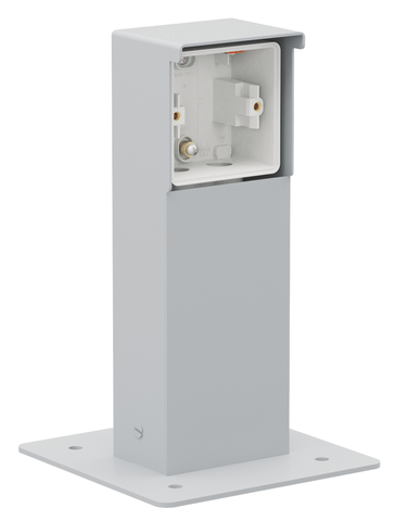 [NK700-36910] Borne de jardin avec socle, pour 1 fonction niko hydro gris