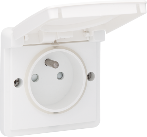 [NK701-36605] Prise étanche 16a avec broche de terre et connexion rapide