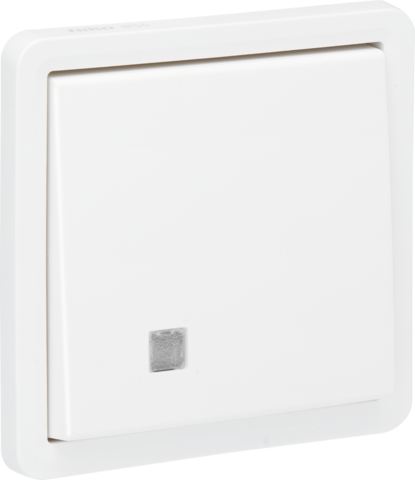 Interrupteur à témoin va-et-vient étanche 10a, vis, exc. led blanc