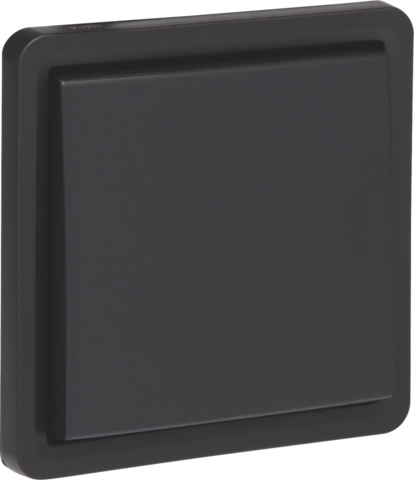 Bouton-pouss. non éclairable étanche, 10a, 4 bornes, vis noir