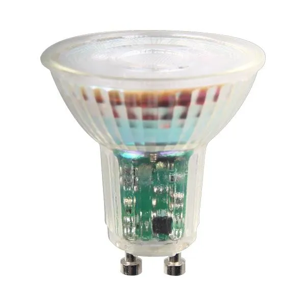 LAMPE GU10 EN VERRE DIMMABLE 5.5W 550lm 3000K 38°