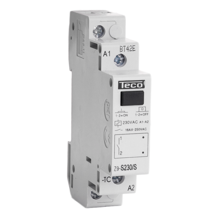 [TECOFGZ9S230S] Télérupteur Teco 230VAC 16A 1NO