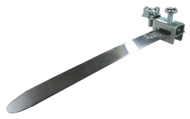 Collier équipotentiel inox 580mm pour mise à la terre