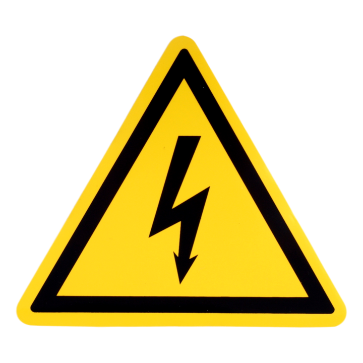 Triangle sécurité vinyl 100mm - 10 pièces