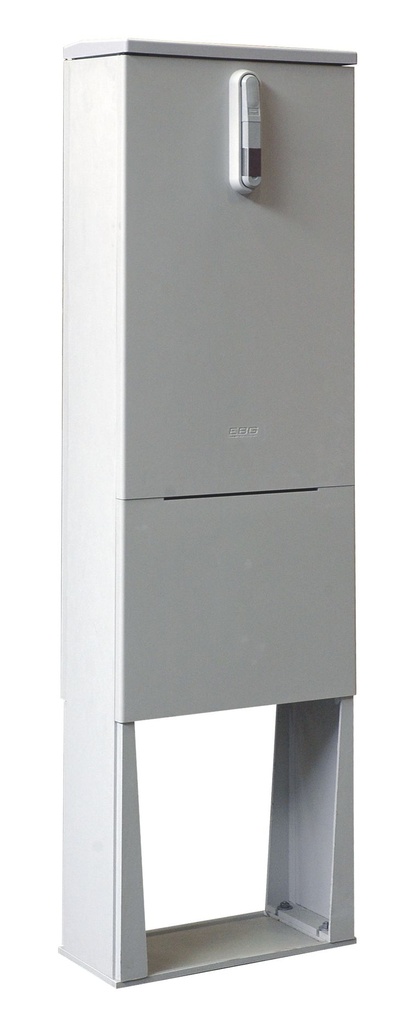 [TECOHEAD31] Armoire de trottoir 725x310x207mm porte lisse