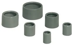 Entrée 20mm RAL 7037 pour tube TTH PVC 20mm