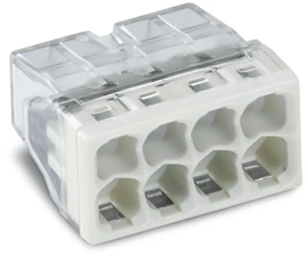 [WAG2273208] Bornes pour boîtes de dérivation COM Borne pour 8 conducteurs transparent, max. 2,5 mm²