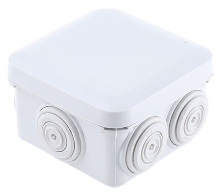 [LEG092005] Legrand 092005 PleXo Junction Box 65x65mm IP55 Light Grey IK07