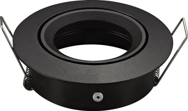 [FAN4014281] SATURN spot à encastrer orientable GU10(excl.amp.) noir 83mm