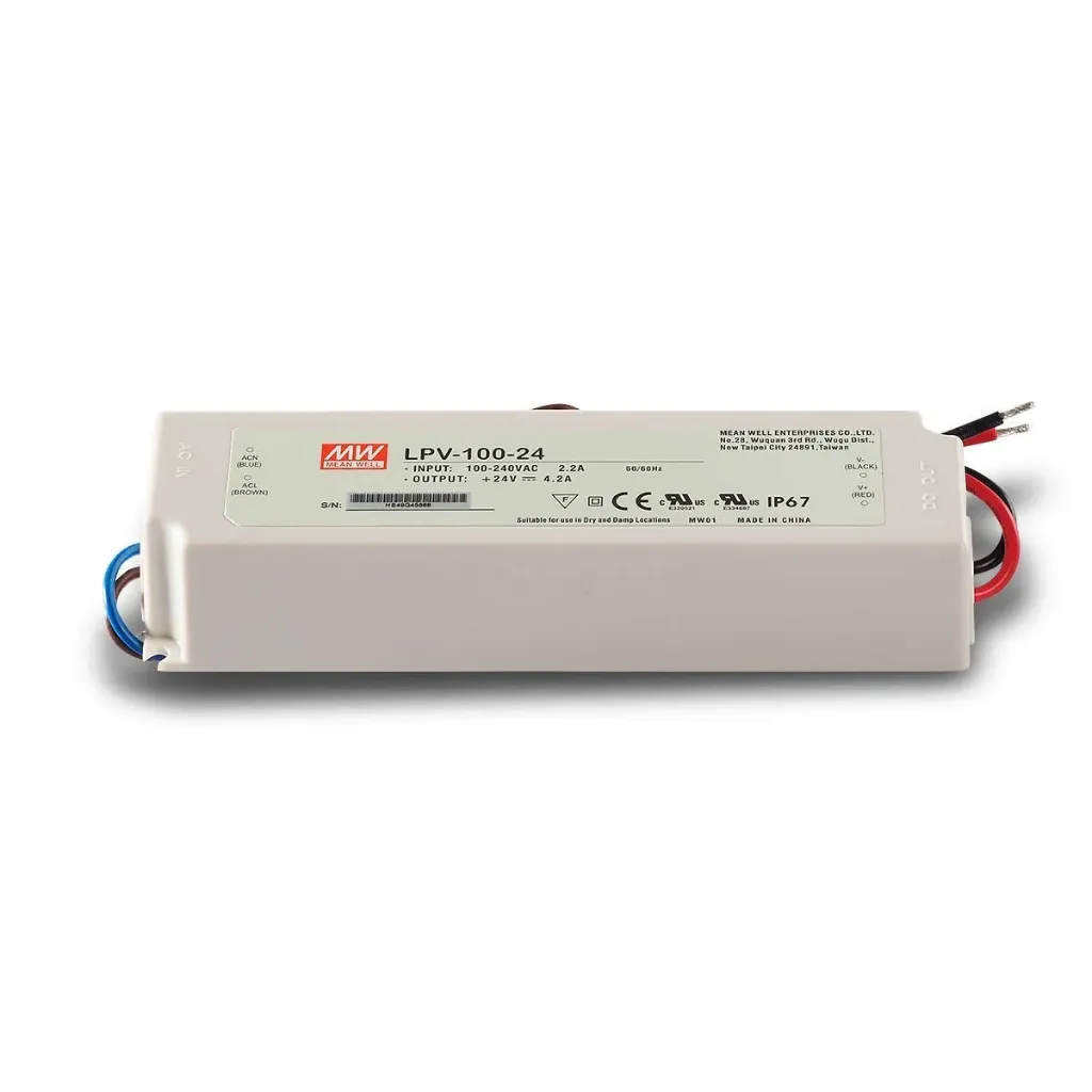 ALIMENTATION 24V DC 100W 4.2A IP67